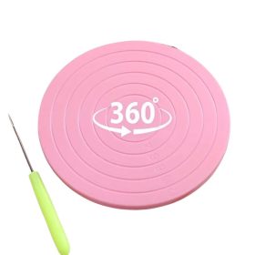 MIni 360 fokban forgatható tortadiszítő állvány