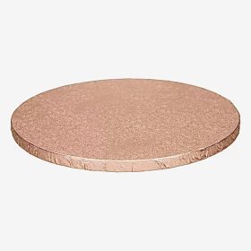 Tortadob/alátét-kerek-35cm vastag-1cm vastag-rose gold