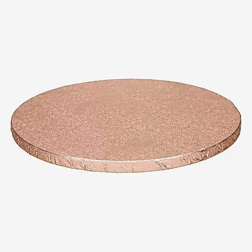 Tortadob/alátét-kerek-35cm vastag-1cm vastag-rose gold