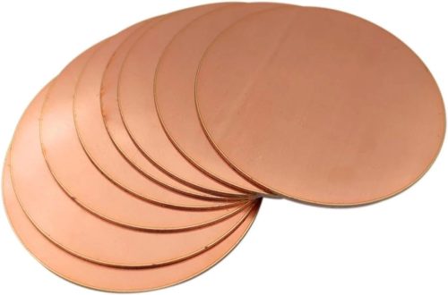 Tortadob/alátét-kerek-35cm vastag-1cm vastag-rose gold