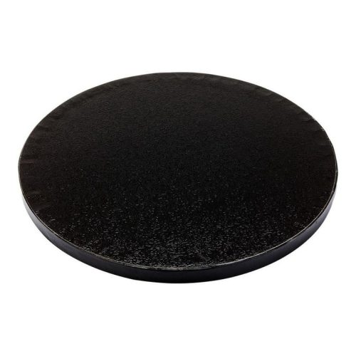 Torta dob, 35 cm átmérő, 12 mm vastag, fekete